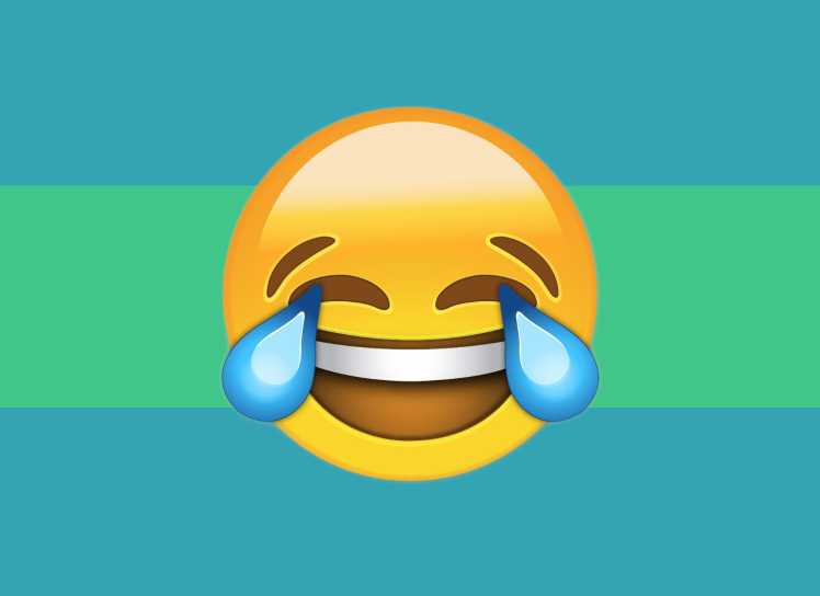 laughing